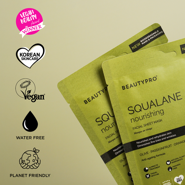BEAUTYPRO Squalane Nourishing Face Sheet Mask
