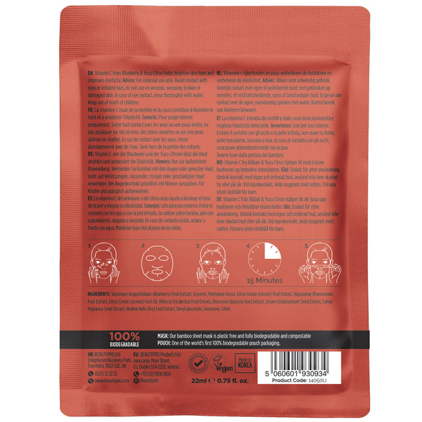 BEAUTYPRO VITAMIN C Brightening Sheet Mask