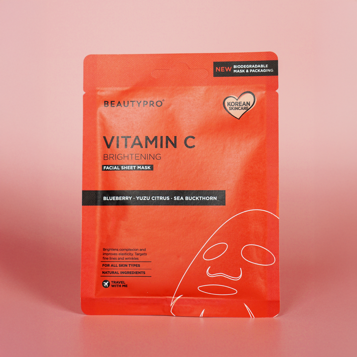 BEAUTYPRO VITAMIN C Brightening Sheet Mask