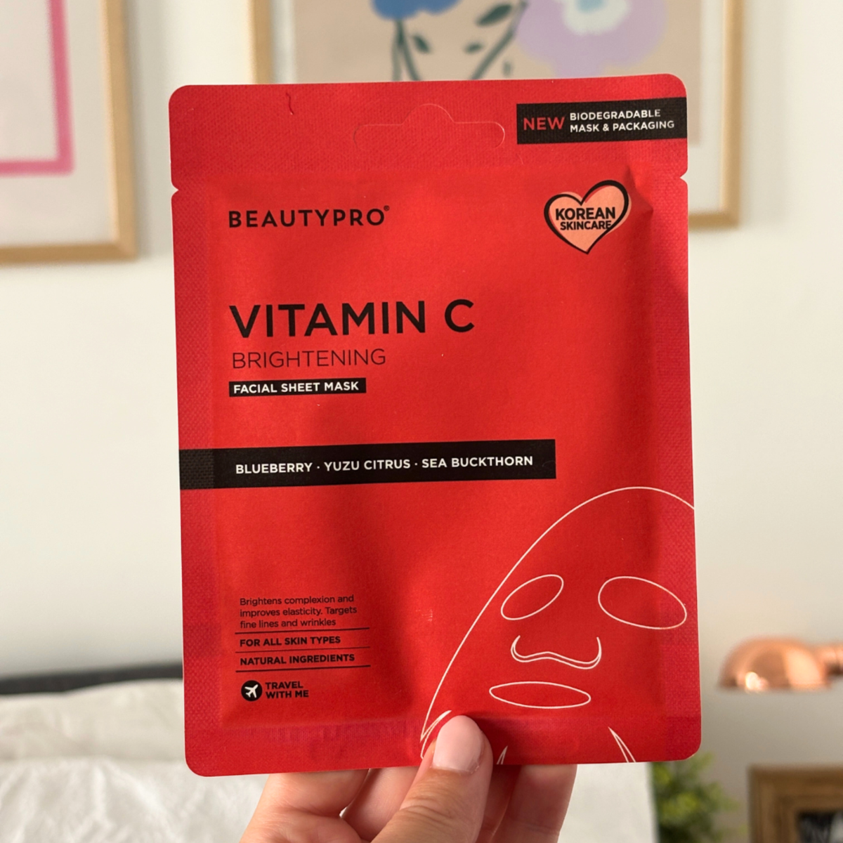 BEAUTYPRO VITAMIN C Brightening Sheet Mask