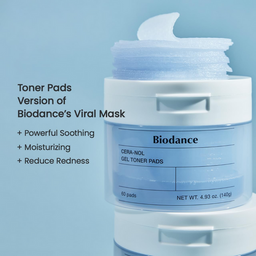 Biodance Cera-nol Gel Toner Pads 60 Pads