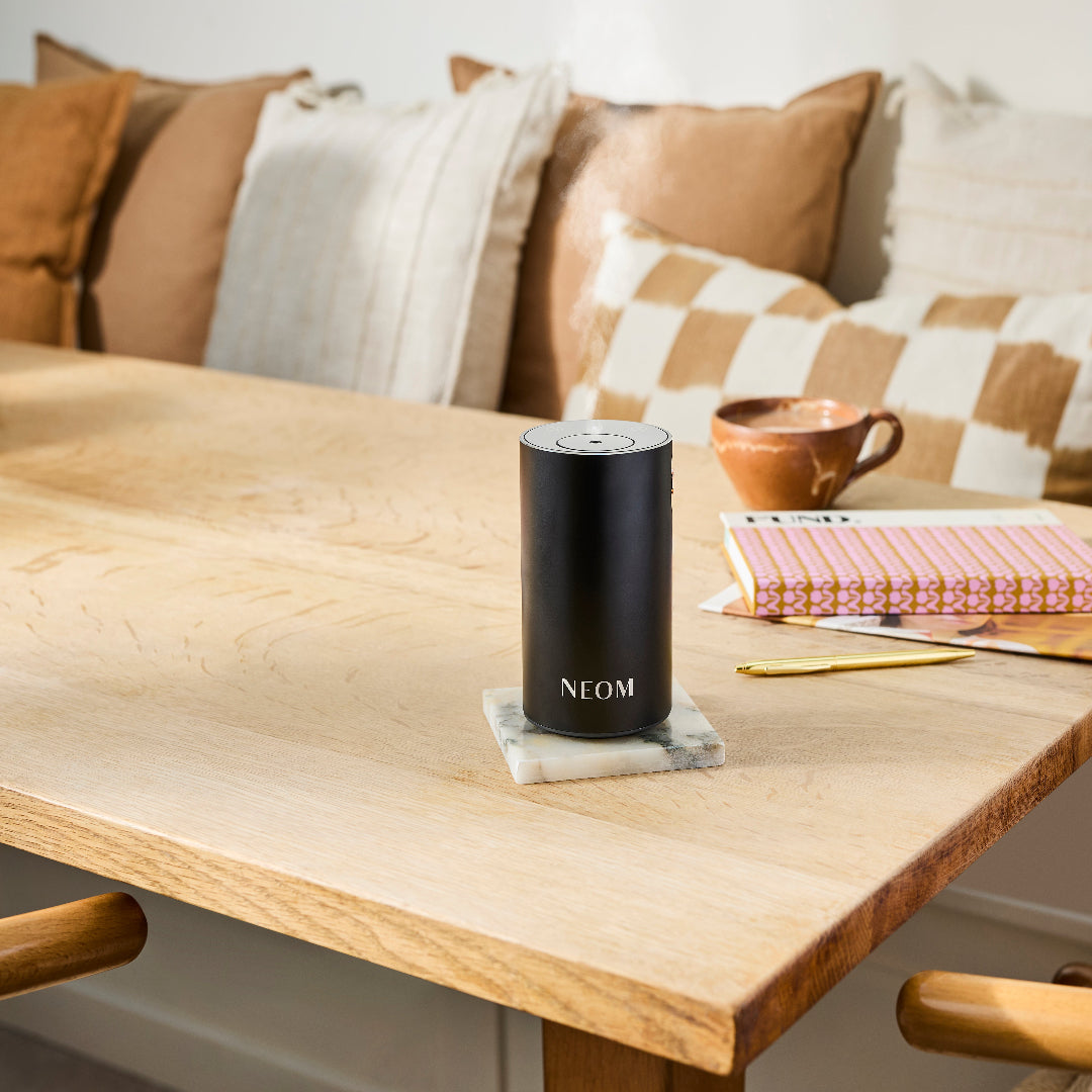 NEOM Wellbeing Pod Mini+ Waterless Essential Oil Diffuser - Black