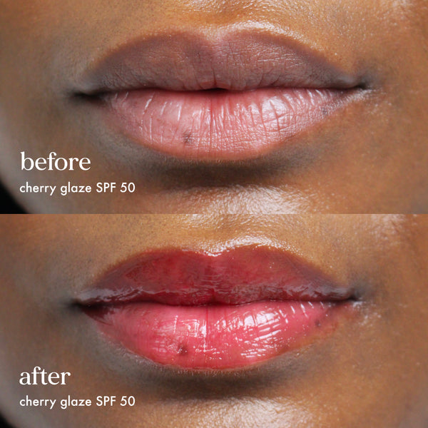 Hello Sunday The One For Your Lips Cherry Glaze Tinted Lip Balm SPF 50 With Shea Butter 15ml