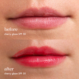 Hello Sunday The One For Your Lips Cherry Glaze Tinted Lip Balm SPF 50 With Shea Butter 15ml