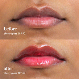 Hello Sunday The One For Your Lips Cherry Glaze Tinted Lip Balm SPF 50 With Shea Butter 15ml