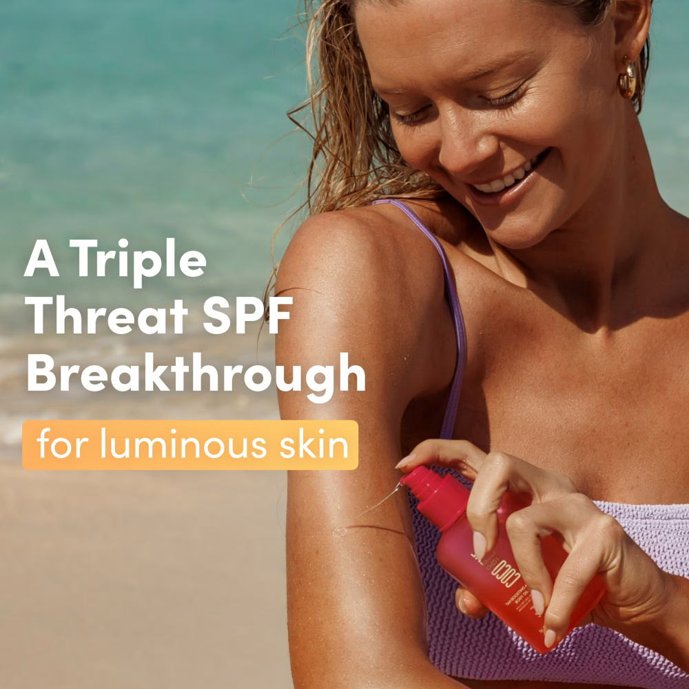 Coco & Eve Sunny Honey Protect Tan-Boosting Oil SPF 50