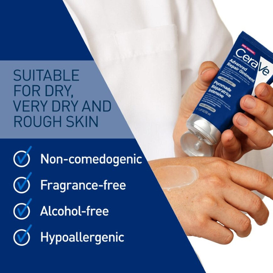 CeraVe Advanced Repair Ointment for Very Dry and Chapped Skin 88ml