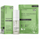 Beautypro Niacinamide Relevitating Daily Serum set, including a 30ml pump bottle, a green retail box, and a matching green facial sheet mask pouch on a white background.