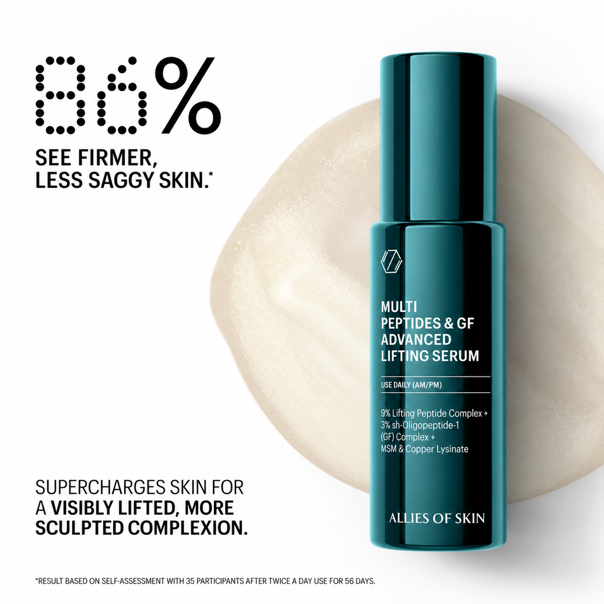 Allies of Skin Resilient & Firm Set Growth Factor Serum & Moisturiser Skincare Kit