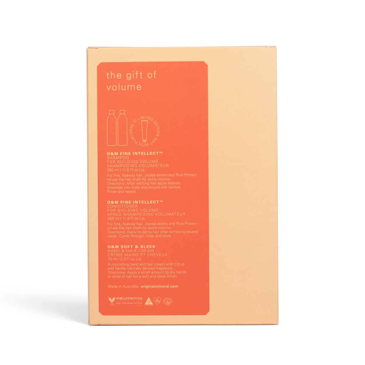 O&M Gift of Volume Pack
