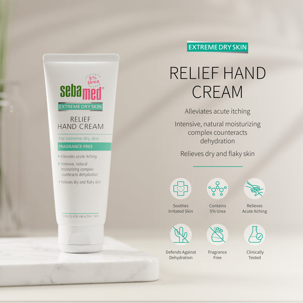 Sebamed Extreme Dry Skin Relief Hand Cream 5% Urea 75ml