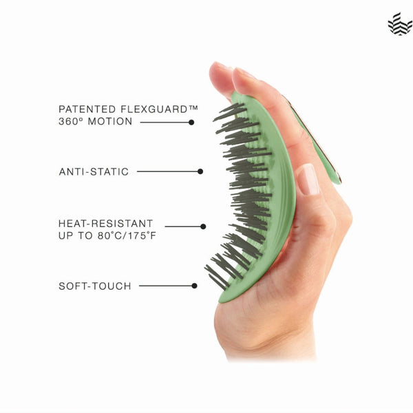 Manta Fine or Fragile & Sensitive Scalp Brush Serene Green