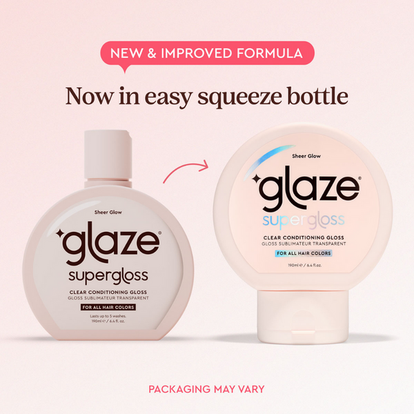 Glaze Supergloss Clear Conditioning Hair Gloss Sheer Glow 190ml