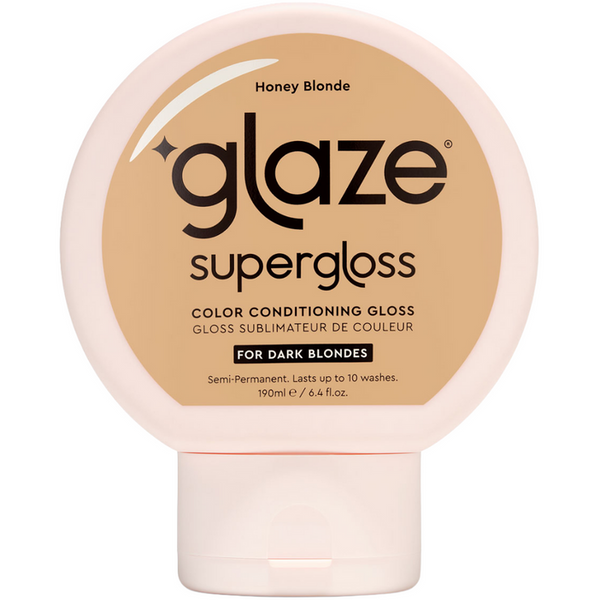 Glaze Supergloss Color Conditioning Hair Gloss Honey Blonde For Instant Shine 190ml