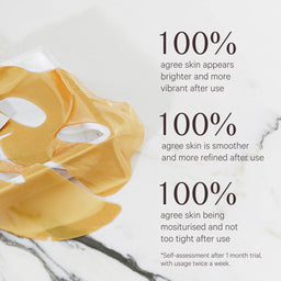 MZ SKIN Hydra-Lift Golden Treatment Face Mask