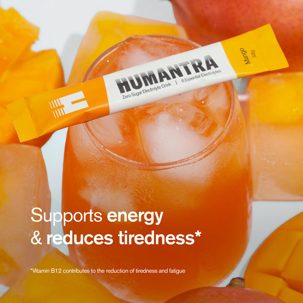 Humantra Mango Electrolyte Powder, 20 Sachets