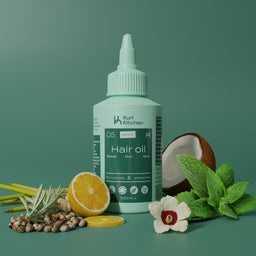 Kurl Kitchen Baobab, Okra and Hemp Hair Oil 100ml