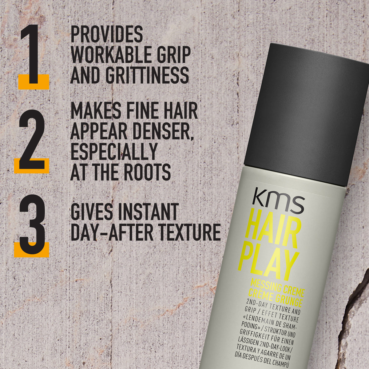 KMS HairPlay Messing Crème 150ml