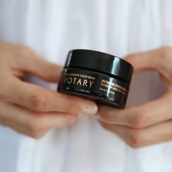 VOTARY Intense Overnight Mask - Rosehip and Hyaluronic