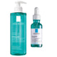 La Roche-Posay Breakout-Fighting Duo- High Strength: Effaclar Micro-Peeling Cleanser & Anti-Blemish Triple-Acid Serum