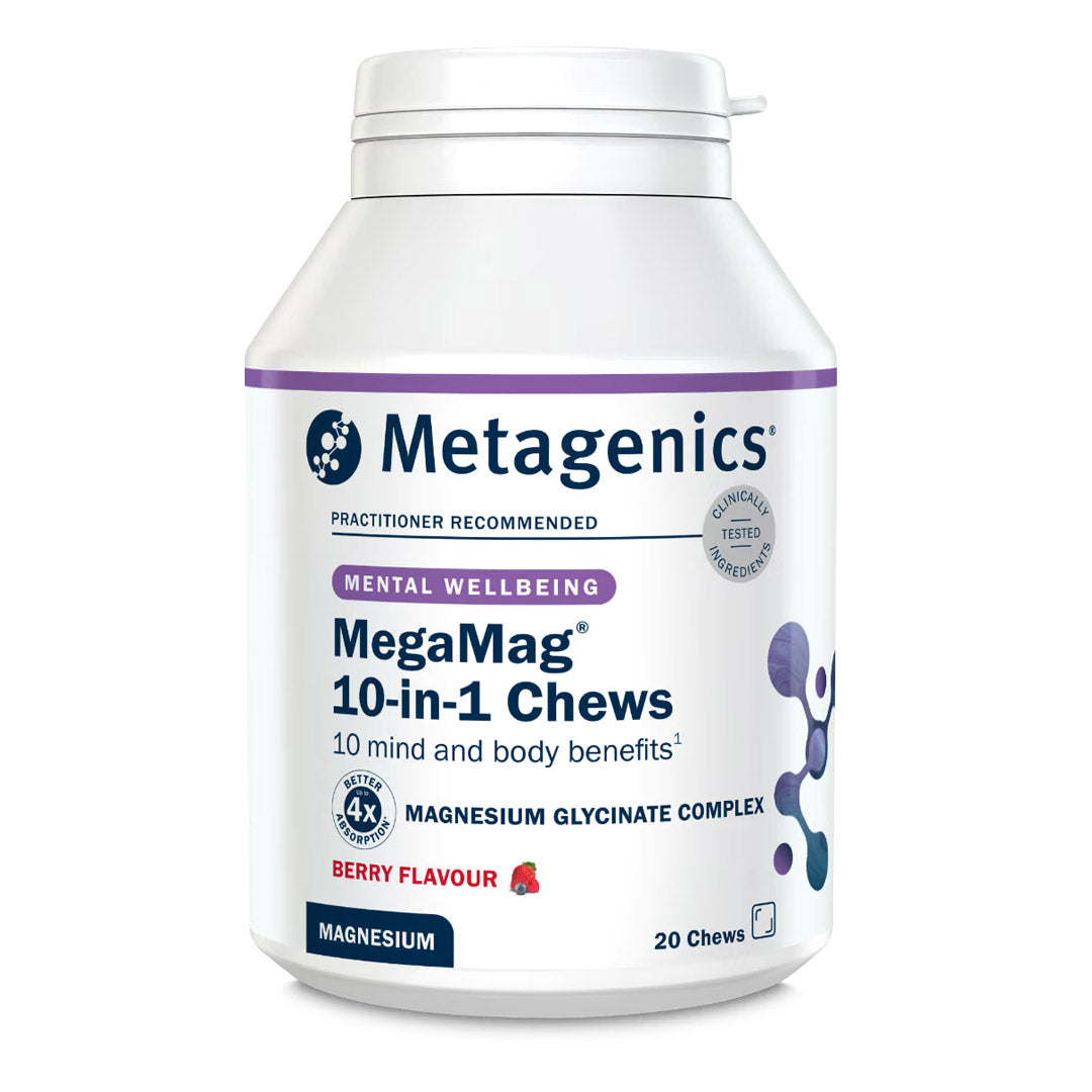 Metagenics MegaMag 10-in-1 Chews - 20 Chews