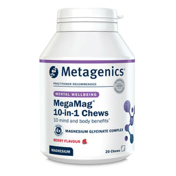 Metagenics MegaMag 10-in-1 Chews - 20 Chews