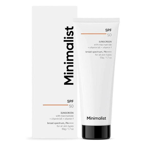 Minimalist SPF50 Sunscreen