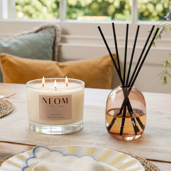 NEOM Happiness Scented Candle (3 Wicks)