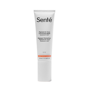 Senté Pigment & Tone Correcting Mask tube on a white background