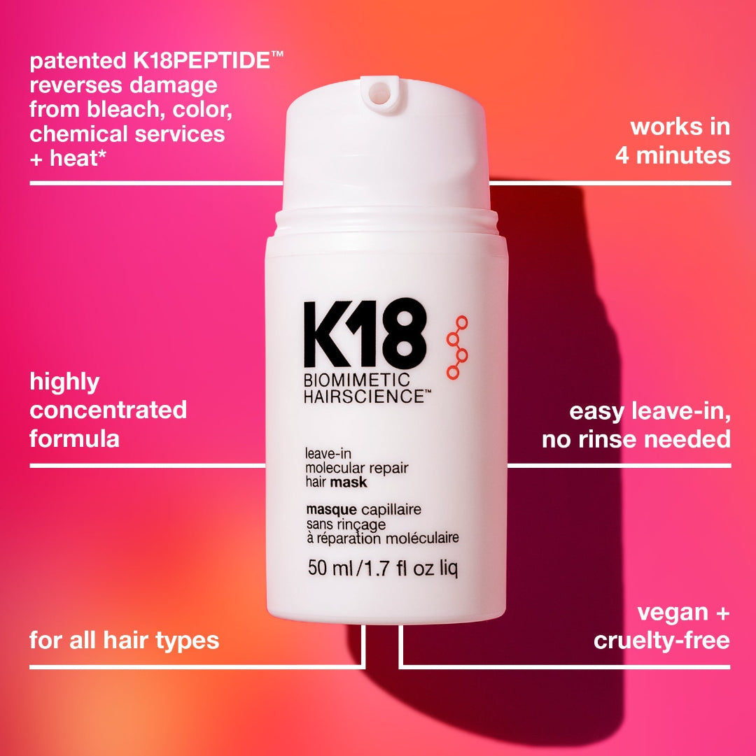 K18 Leave-in Molecular Repair Hair Mask 50ml