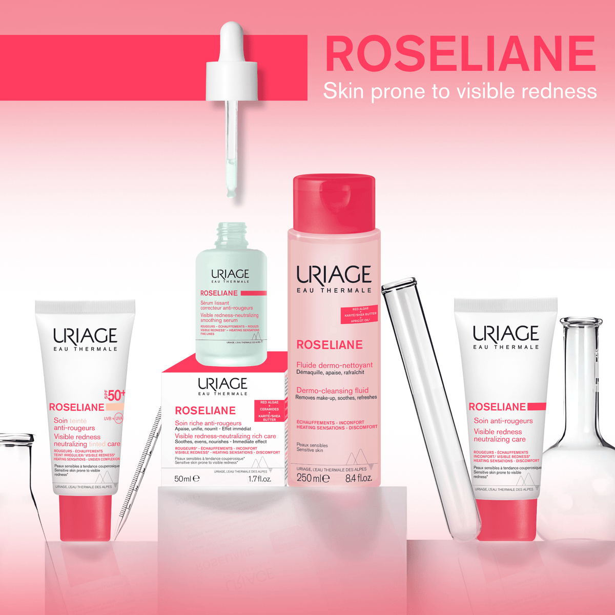 Uriage Roseliane Visible Redness-Neutralizing Rich Care 50ml