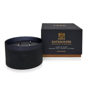 Rathbornes 1488 Dublin Dusk 4 wick luxury scented Candle