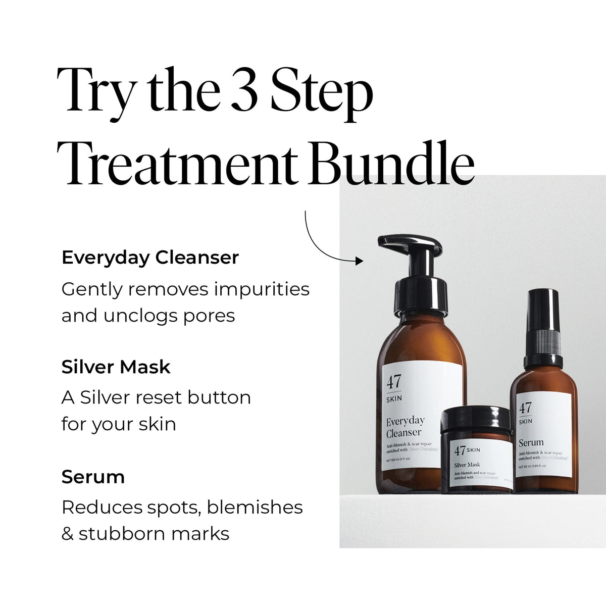 47 Skin Anti-Blemish and Scar Repair Serum 50ml