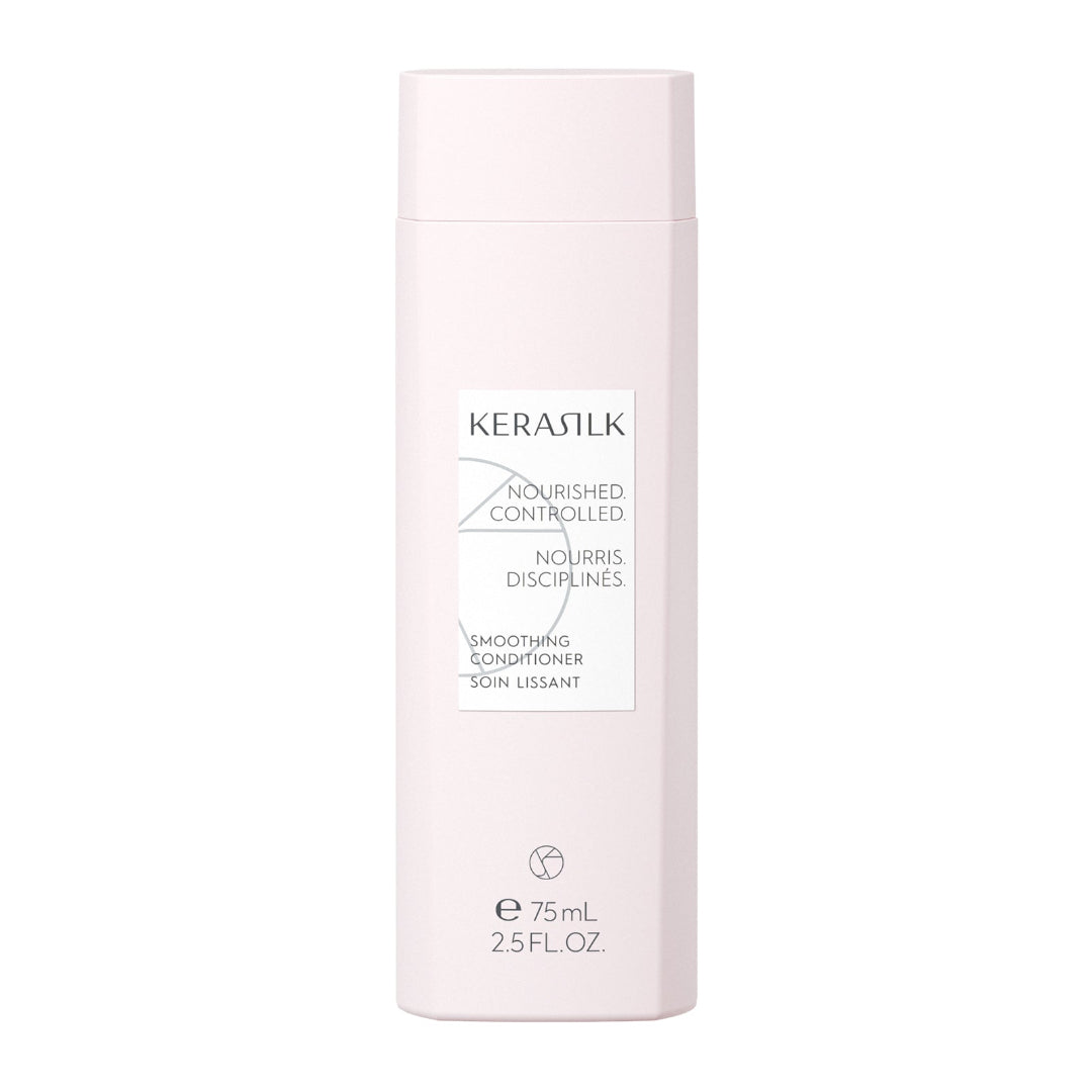 Kerasilk conditioner bottle on a white background