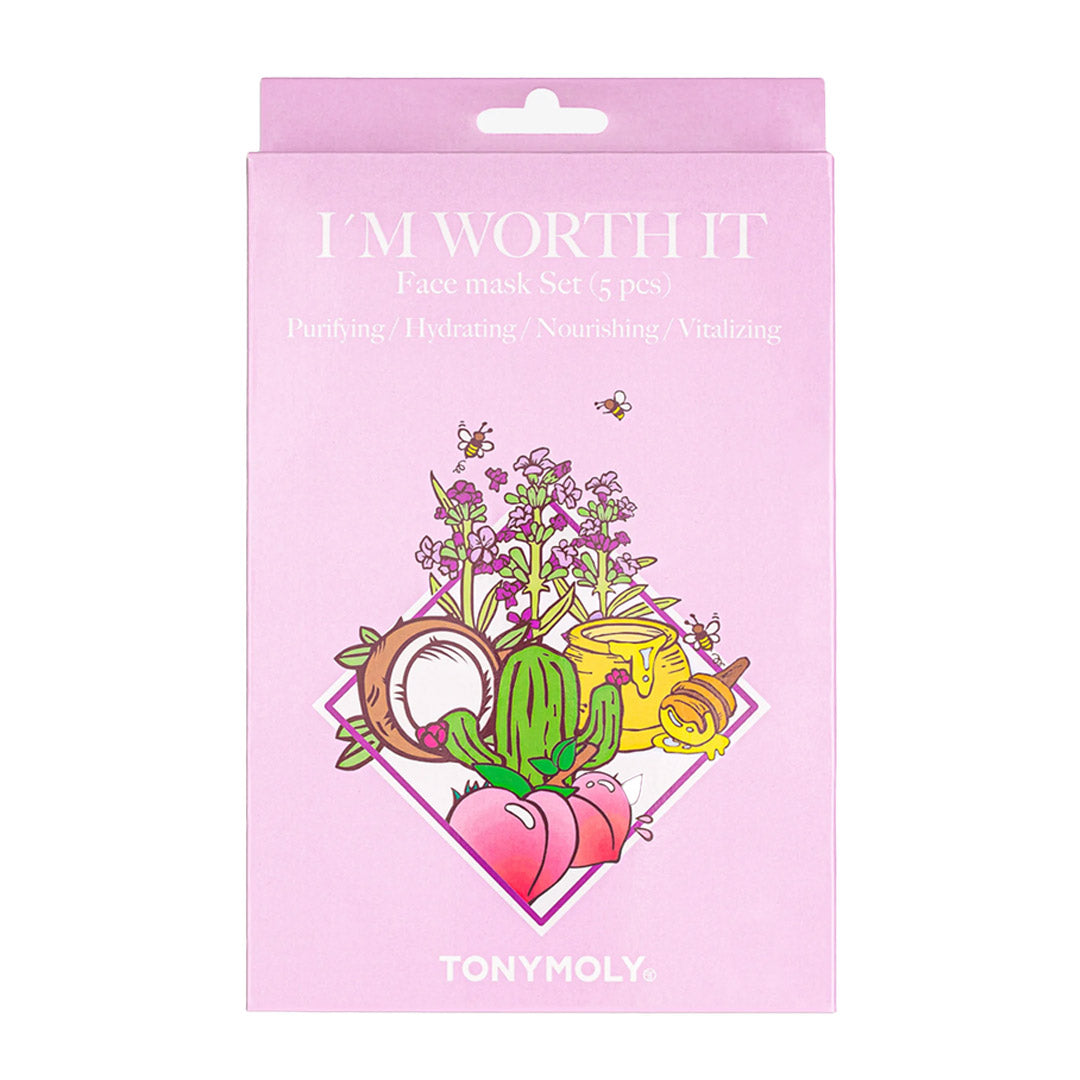 TONYMOLY I´m Worth It Face Mask Set 5pcs