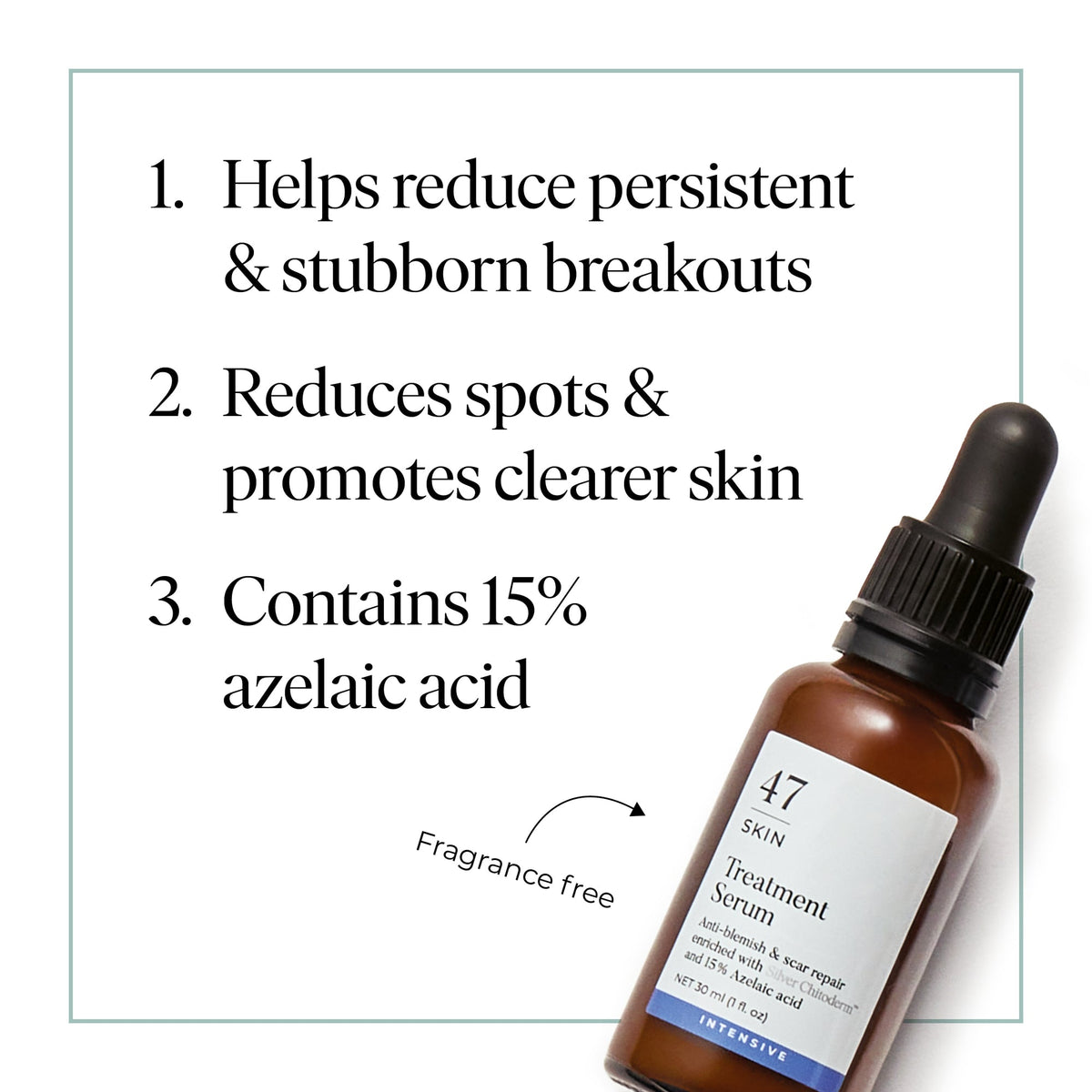 47 Skin Treatment Serum with Azelaic Acid 30ml