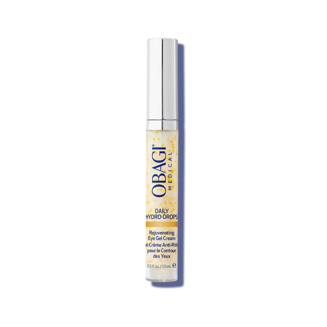 Obagi Medical eye gel cream bottle on a white background