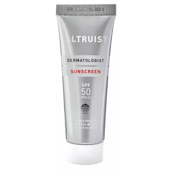 ‍Freebie: Altruist Sunscreen SPF50 25ml (100% off)