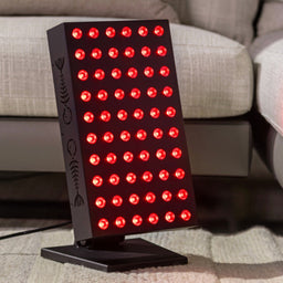 Demi Red Light Therapy Device in Living Room