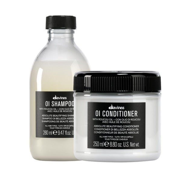  Davines OI Shampoo and Conditioner Duo 