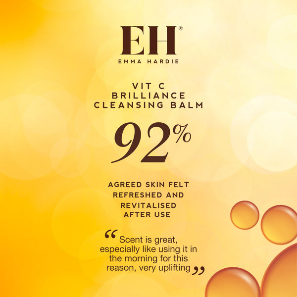 Vit C Brilliance Cleansing Balm

92% of product trial users agreed that skin felt refreshed and revitalise after use. 