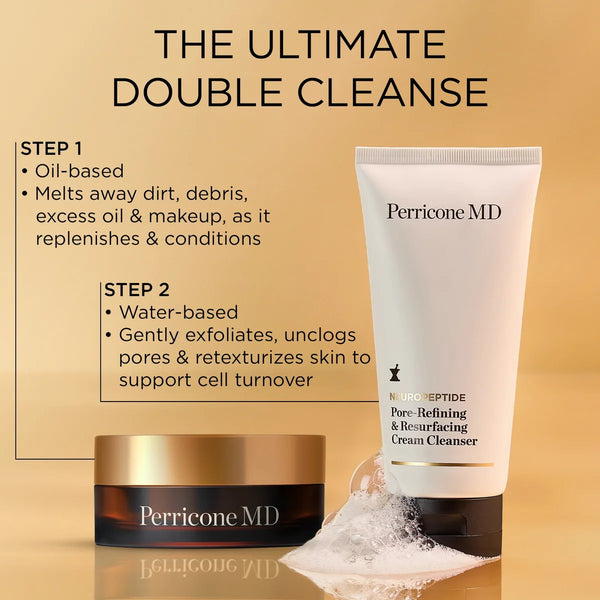 Perricone MD Neuropeptide Pore-Refining & Resurfacing Cream Cleanser 6 OZ