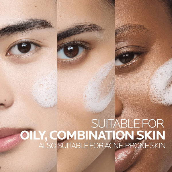 La Roche-Posay Effaclar Supramolecular Face Jelly Cleanser for Oily Skin & Visible Pores, with Salicylic Acid & Niacinamide 200ml