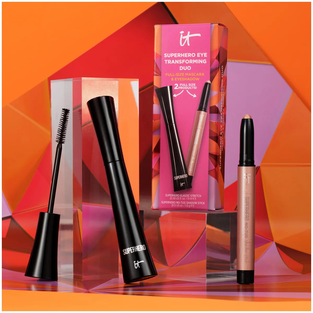 iT Cosmetics Your Transforming Supherhero Eye Duo (worth £48)