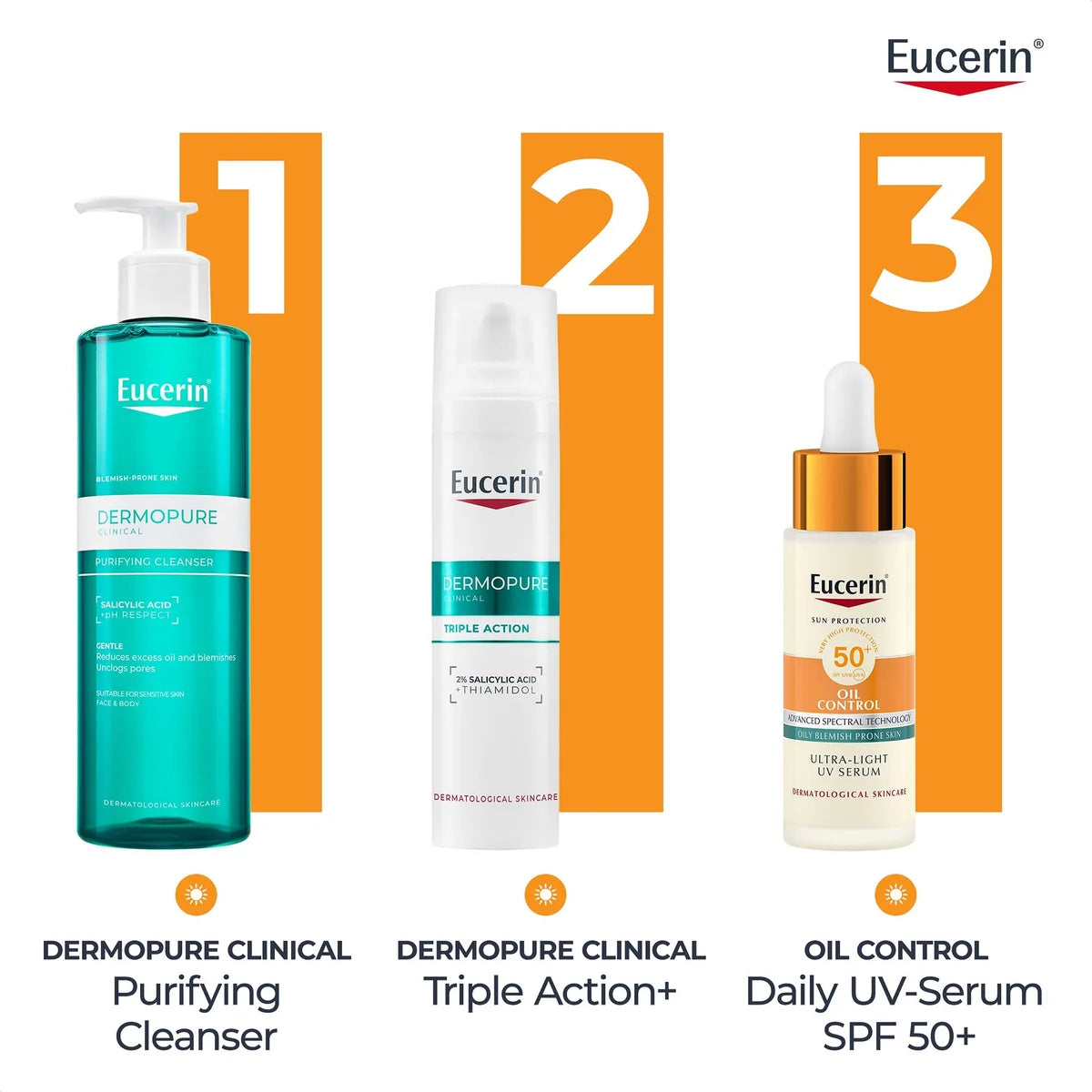 Eucerin Sun Oil Control Ultra-Light Daily Serum SPF 50+ 30ml