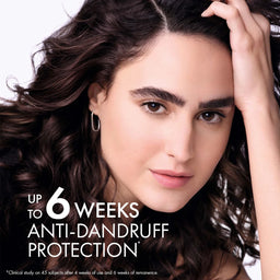 Vichy Dercos Anti-Dandruff Dermatological Shampoo for Normal to Oily Hair, 390ml Refill Pouch