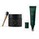 Irene Forte skincare products including a jar, applicator, and tube on a white background
