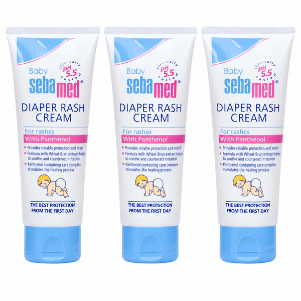 ‍Freebie: Sebamed Baby Diaper Rash Cream Trio (100% off)