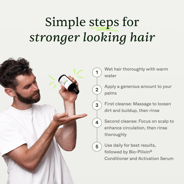 Scandinavian Biolabs Hair Strength Shampoo For Men 250ml