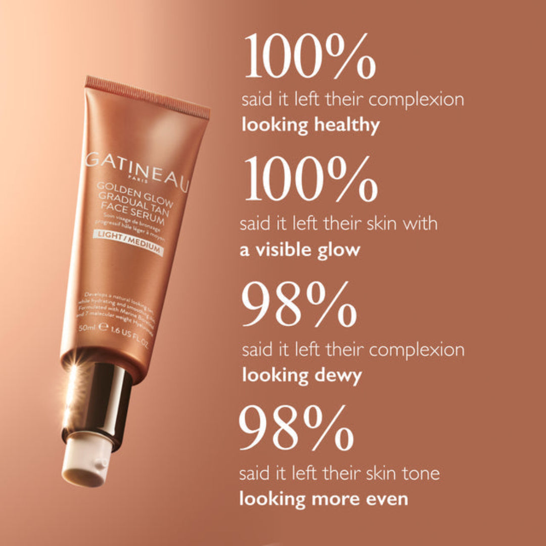 Gatineau Golden Glow Gradual Tan Face Serum Light/Medium 50ml